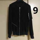 Rick Owens Blouson Jackets Ru16S3796-Yvnsk It46( Black/Pearl