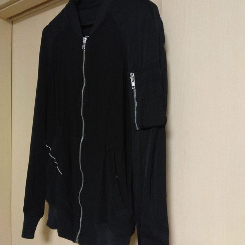 Rick Owens Blouson Jackets Ru16S3796-Yvnsk It46( Black/Pearl