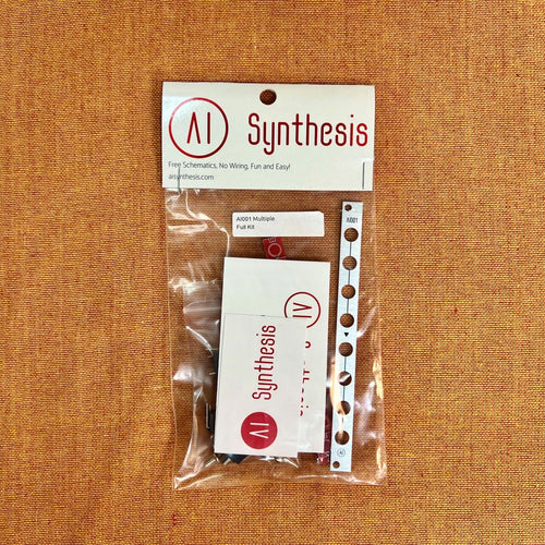 Modular Synthesizer Ai Synthesis: Ai001 Multiple (Aluminium Panel) Diy Kit