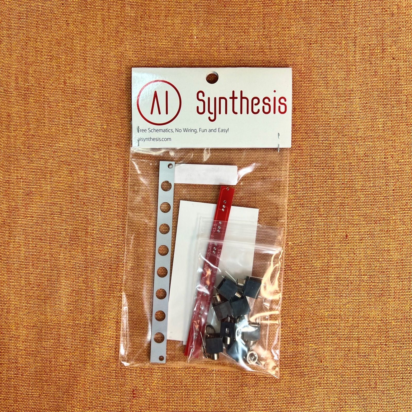 Modular Synthesizer Ai Synthesis: Ai001 Multiple (Aluminium Panel) Diy Kit