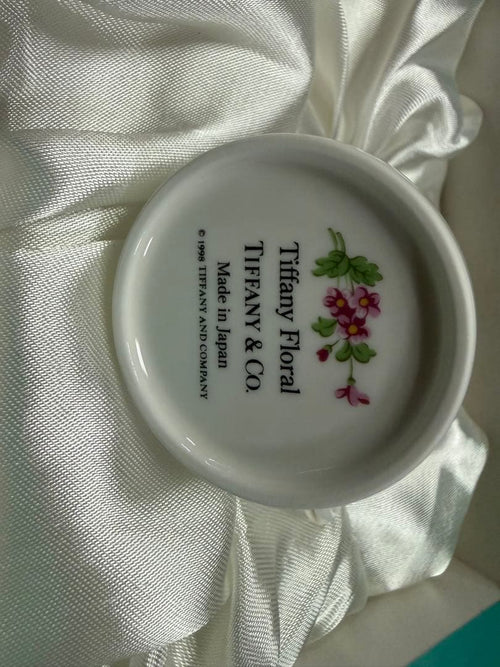 Tea Cups Saucers Tiffany Co. Floral