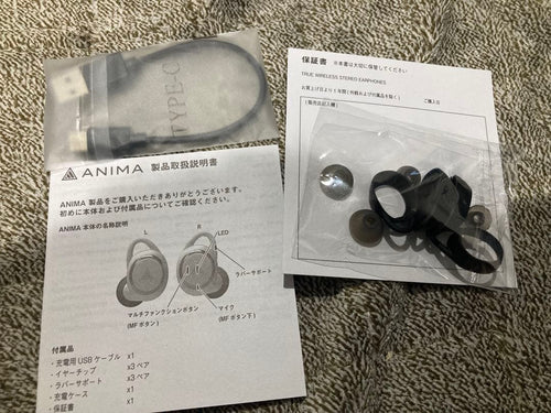 Onkyo Wireless Earphones Anima Aow01 Ml