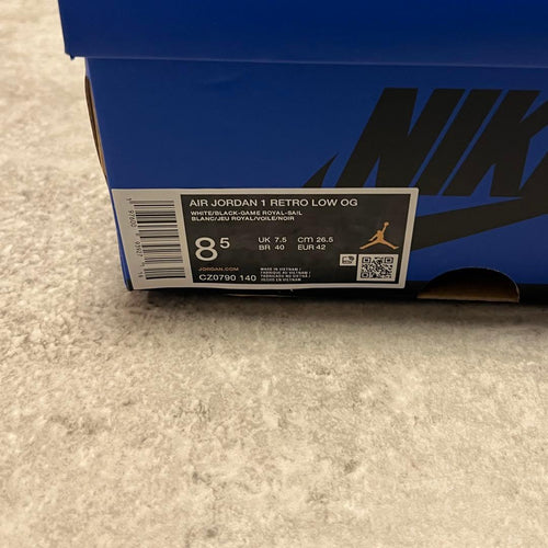 Nike Sneakers Air Jordan 1 Retro Og Game Royal