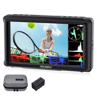 Others R Feelworld Fw568 Pro 6 1200Nit Dslr F750 4400Mah 3D Lut 4K 60Hz Hdmi