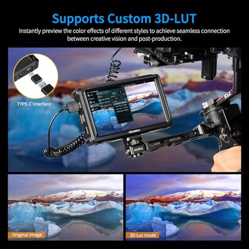 Others R Feelworld Fw568 Pro 6 1200Nit Dslr F750 4400Mah 3D Lut 4K 60Hz Hdmi