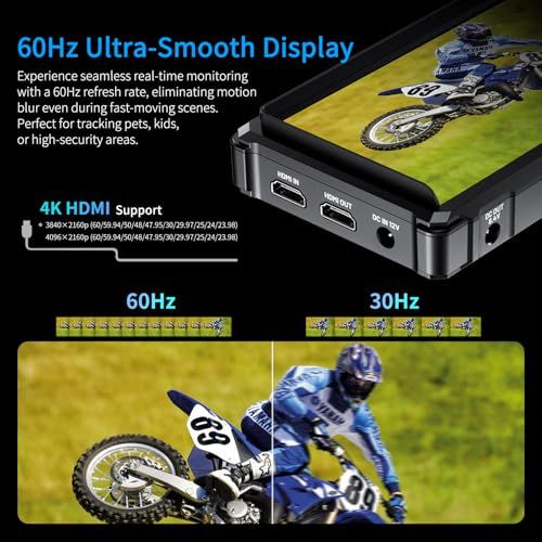 Others R Feelworld Fw568 Pro 6 1200Nit Dslr F750 4400Mah 3D Lut 4K 60Hz Hdmi