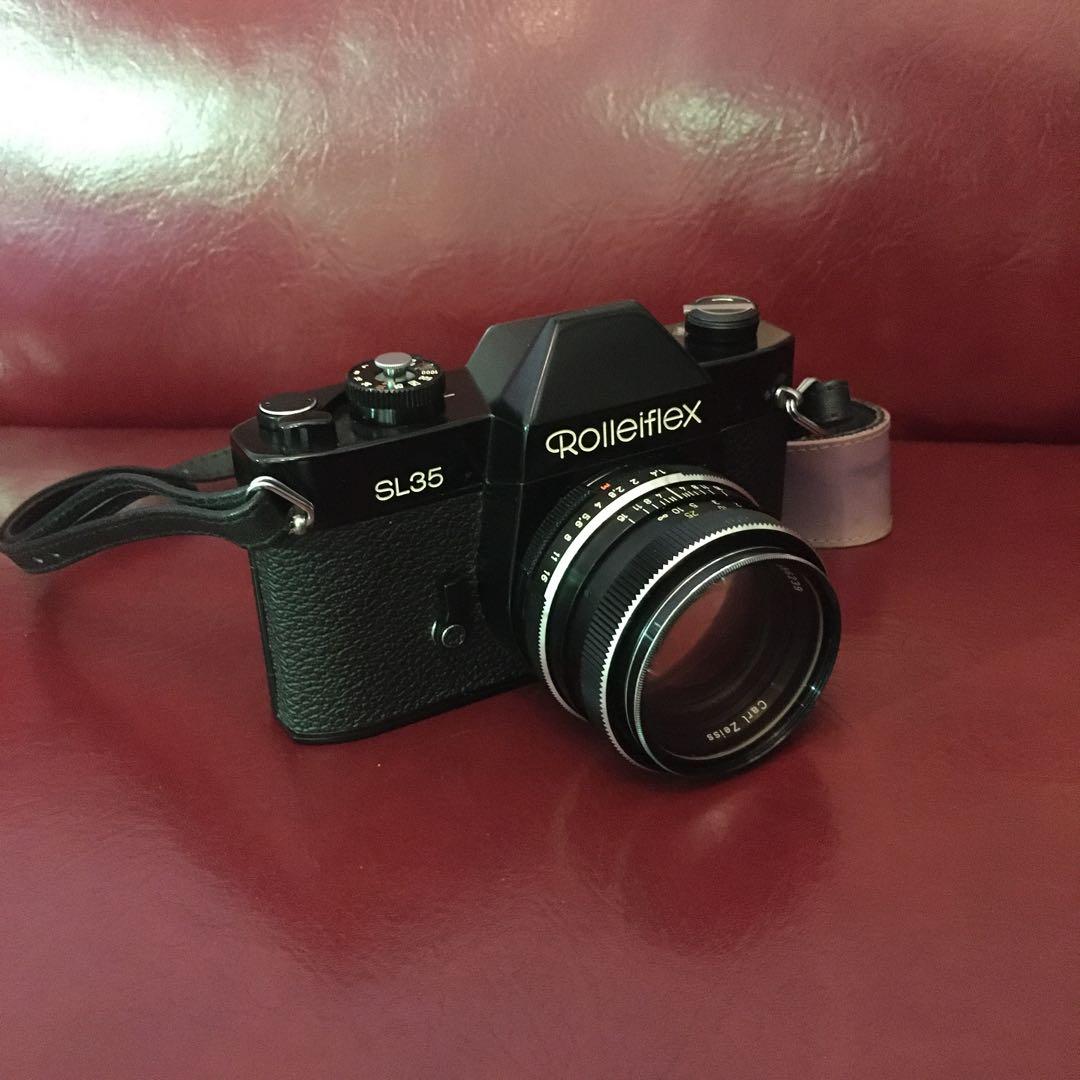 Rollei Slr Cameras (Film) Rolleiflexsl35 Carl Zeiss Planar