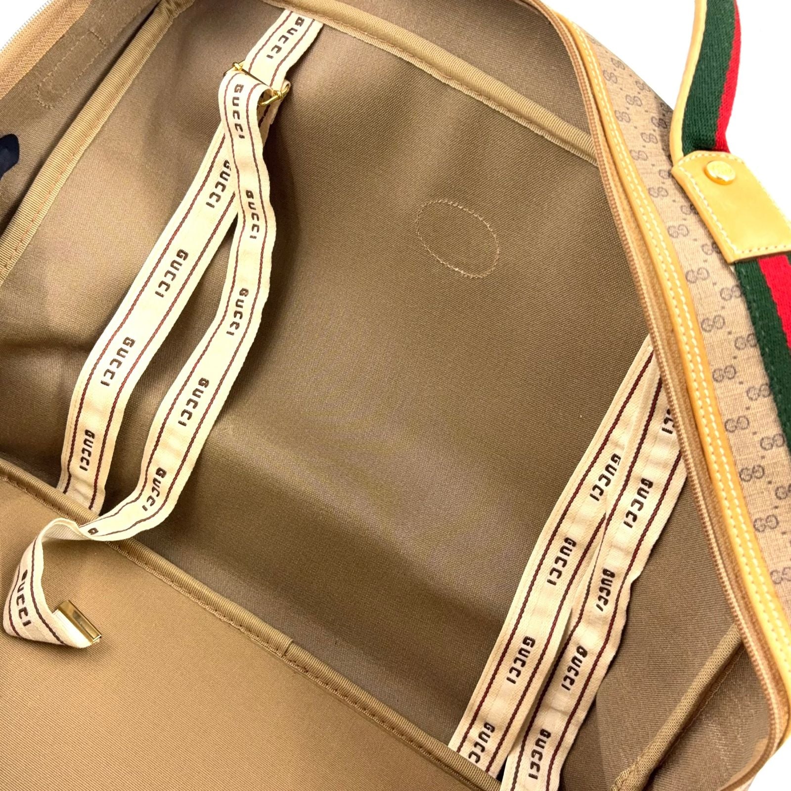 Gucci Boston Bag Travel Gg Pvc
