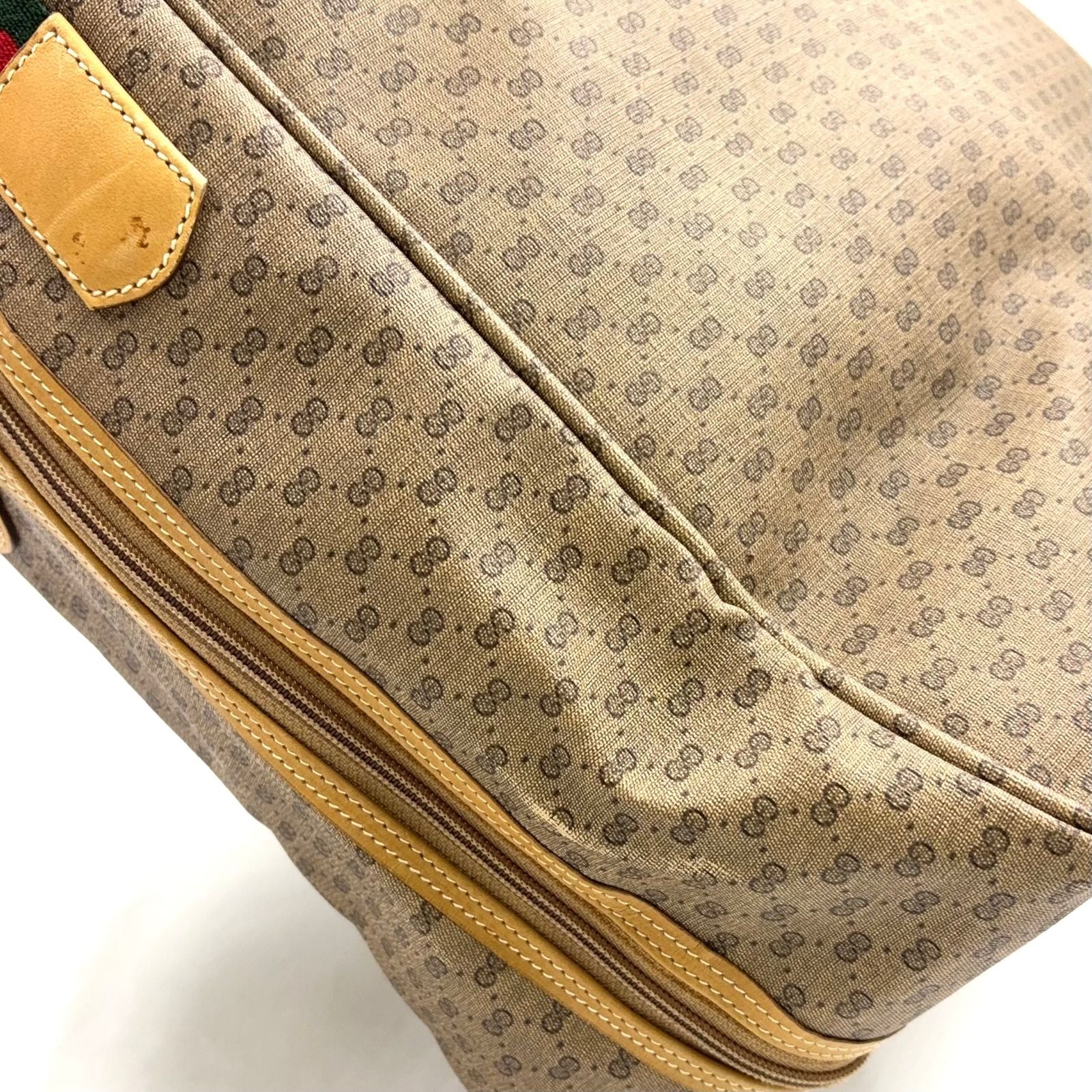 Gucci Boston Bag Travel Gg Pvc