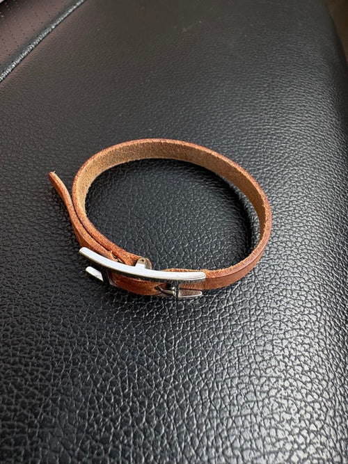 Hermes Bracelets Api Leather Bracelet