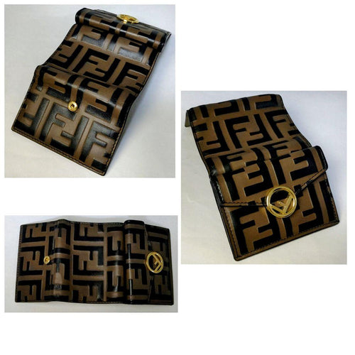 Fendi Trifold Wallets Ff