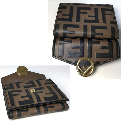 Fendi Trifold Wallets Ff