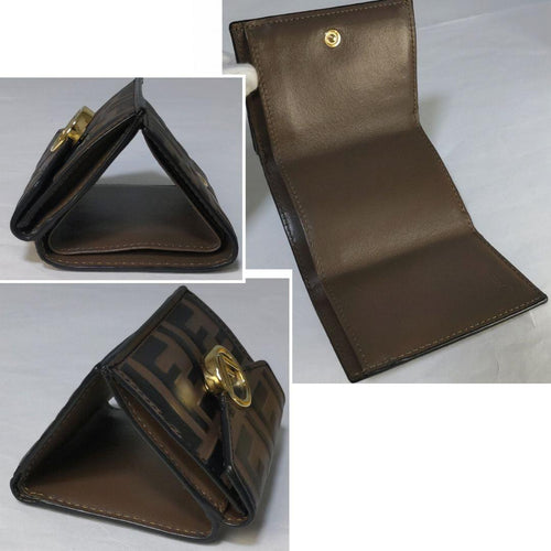 Fendi Trifold Wallets Ff