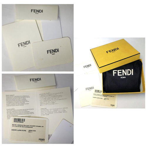 Fendi Trifold Wallets Ff