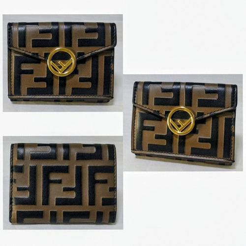 Fendi Trifold Wallets Ff