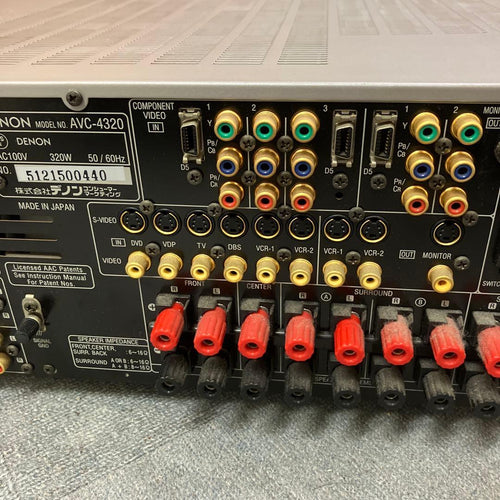 Denon Av Amplifiers Avc-4320