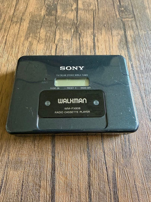 Sony Cassette Players Wm-Fx808 Walkman