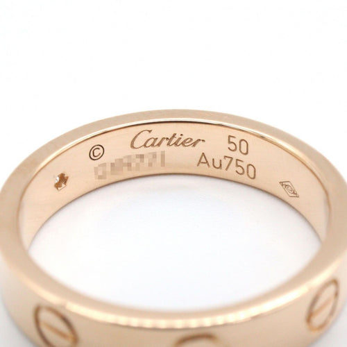 Cartier Ring 1Pd K18Pg Used A
