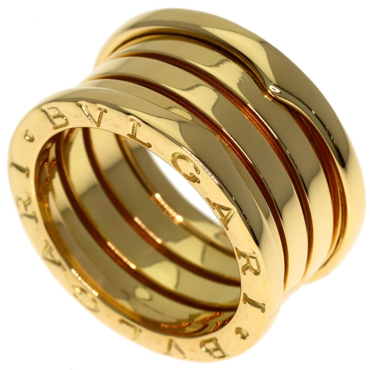 Bvlgari Ring B-Zero1 3 #48 K18Yg