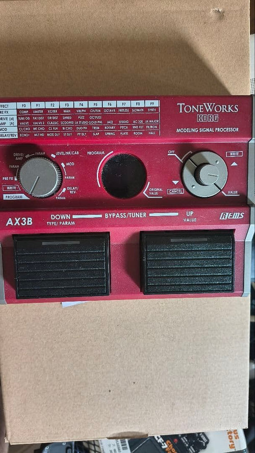 Korg Bass Effects Units Toneworks Ax3B