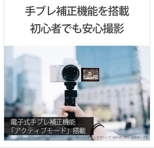 Mirrorless Interchangeable Lips Sony Zv-E10 4K