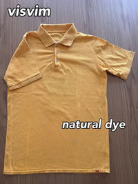 Visvim Polo Shirts Natural Dye Weller/Yellow/3 Yellow