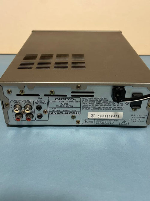 Onkyo Cassette Players Intec K-505