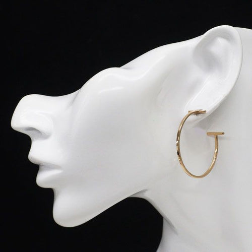 Tiffany Earrings (For Both Ears) K18Pg T