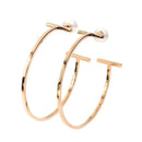 Tiffany Earrings (For Both Ears) K18Pg T