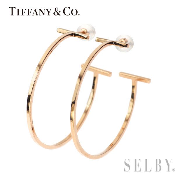 Tiffany Earrings (For Both Ears) K18Pg T