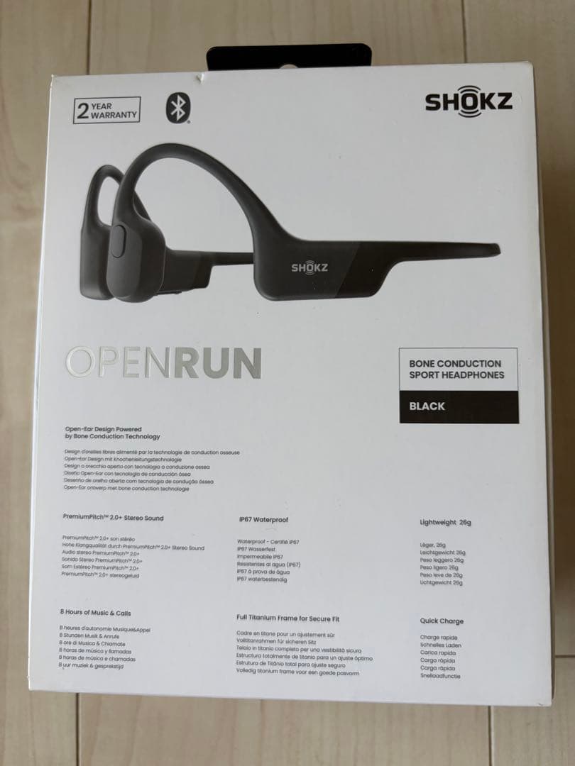 Shokz Bone-Conduction Earphones Openrun S803