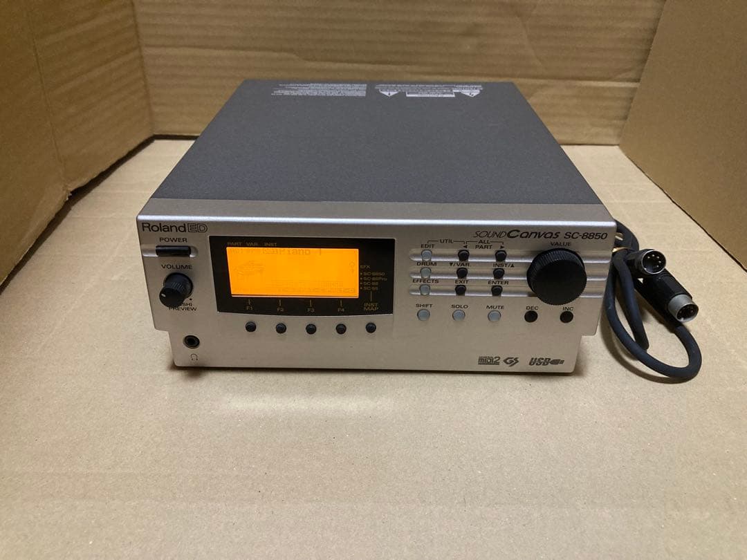 Roland Hardware Instruments Sc-8850 Soundcanvas
