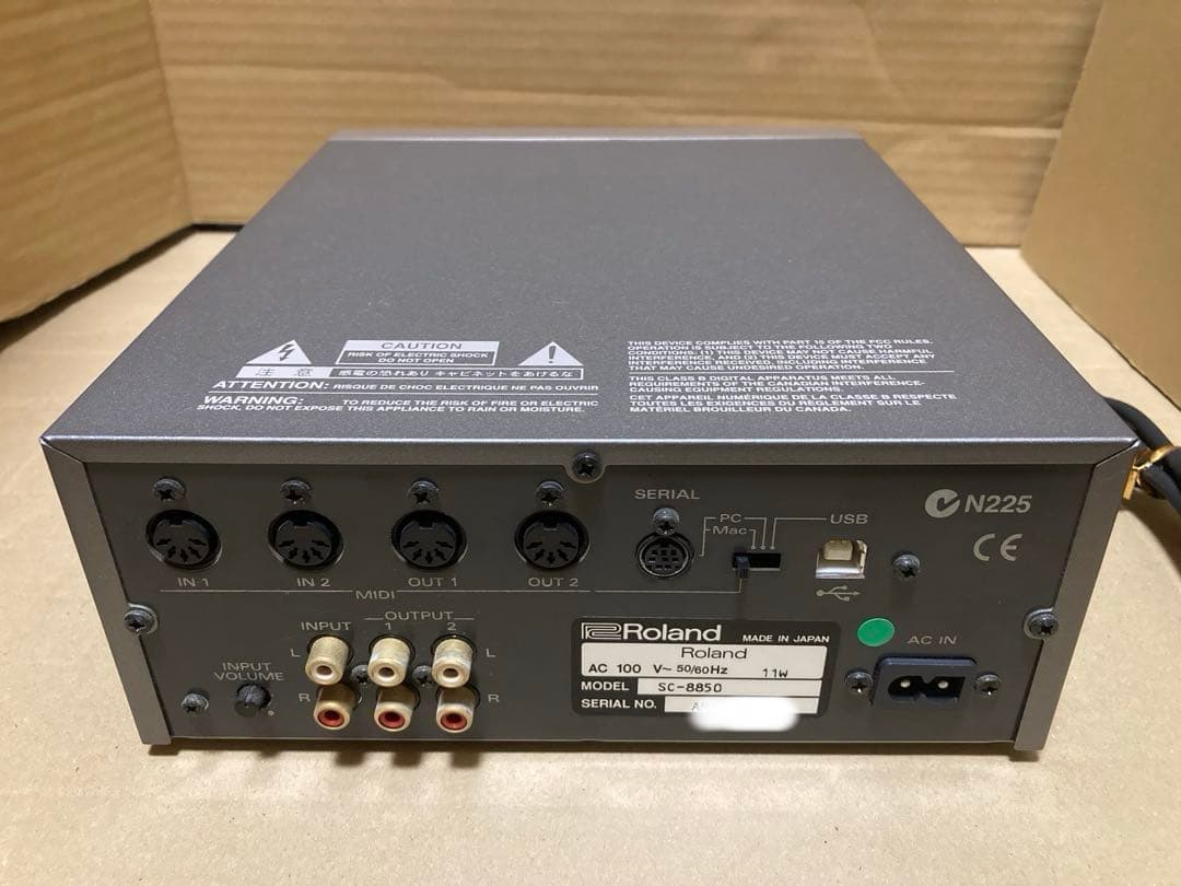 Roland Hardware Instruments Sc-8850 Soundcanvas