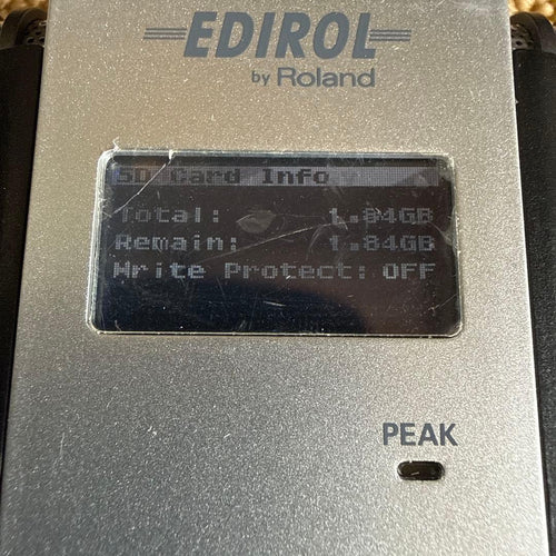 Ic Recorder Voice Roland Edirol R-09