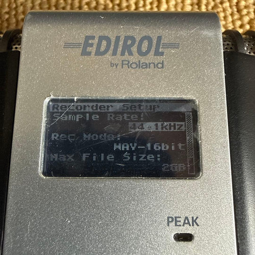 Ic Recorder Voice Roland Edirol R-09