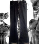 Rick Owens Drkshdw Bootcut Jeans Flare Black Denim Drk Shdw