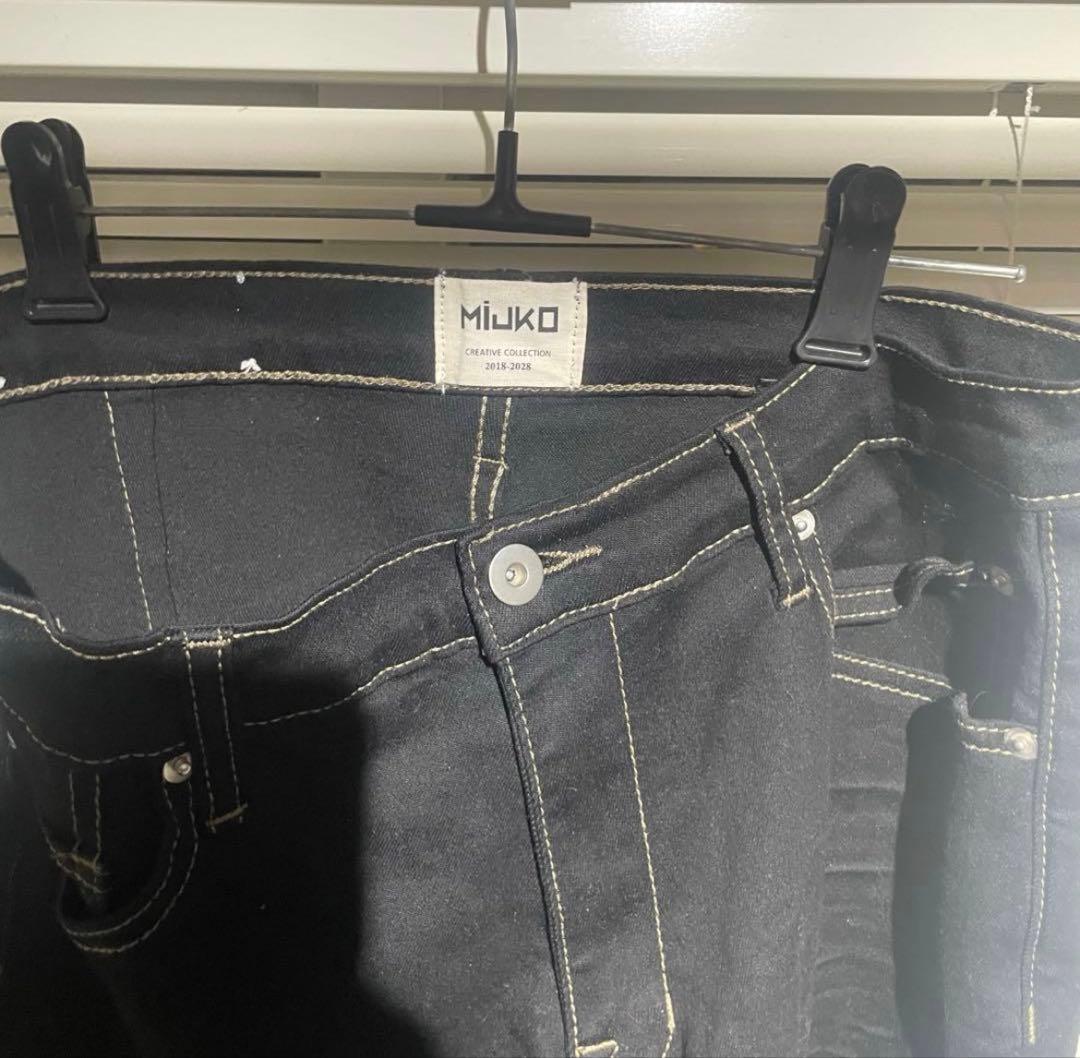Rick Owens Drkshdw Bootcut Jeans Flare Black Denim Drk Shdw