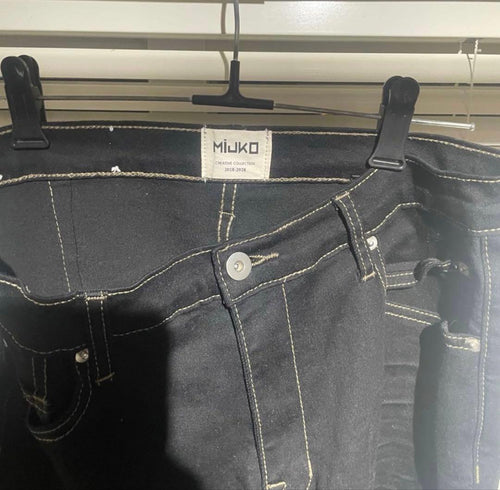 Rick Owens Drkshdw Bootcut Jeans Flare Black Denim Drk Shdw