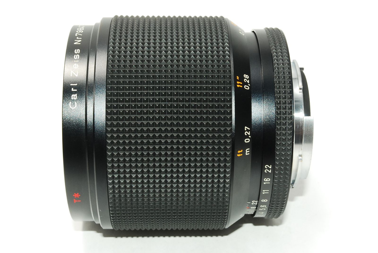 Contax Lens (Single Focus) Carl Zeiss Makro Planar F/2.8 T* Aej R372