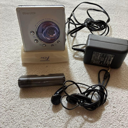 Sharp Portable Md Player Md-St700-A