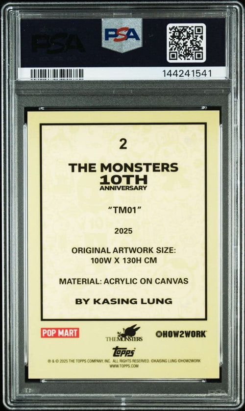 Topps Other Psa10Topps Chrome Labubu #2 1541