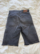 Kapital Shorts Bermuda Bone Denim Half Pants 32 Black