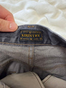 Kapital Shorts Bermuda Bone Denim Half Pants 32 Black