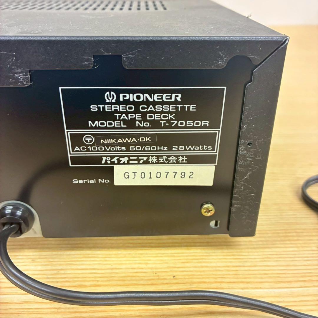 Cd, Md Cassette Decks Pioneer T-7080R
