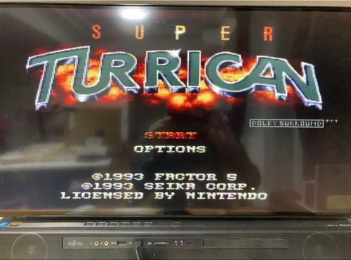 Games Snes Super Turrican