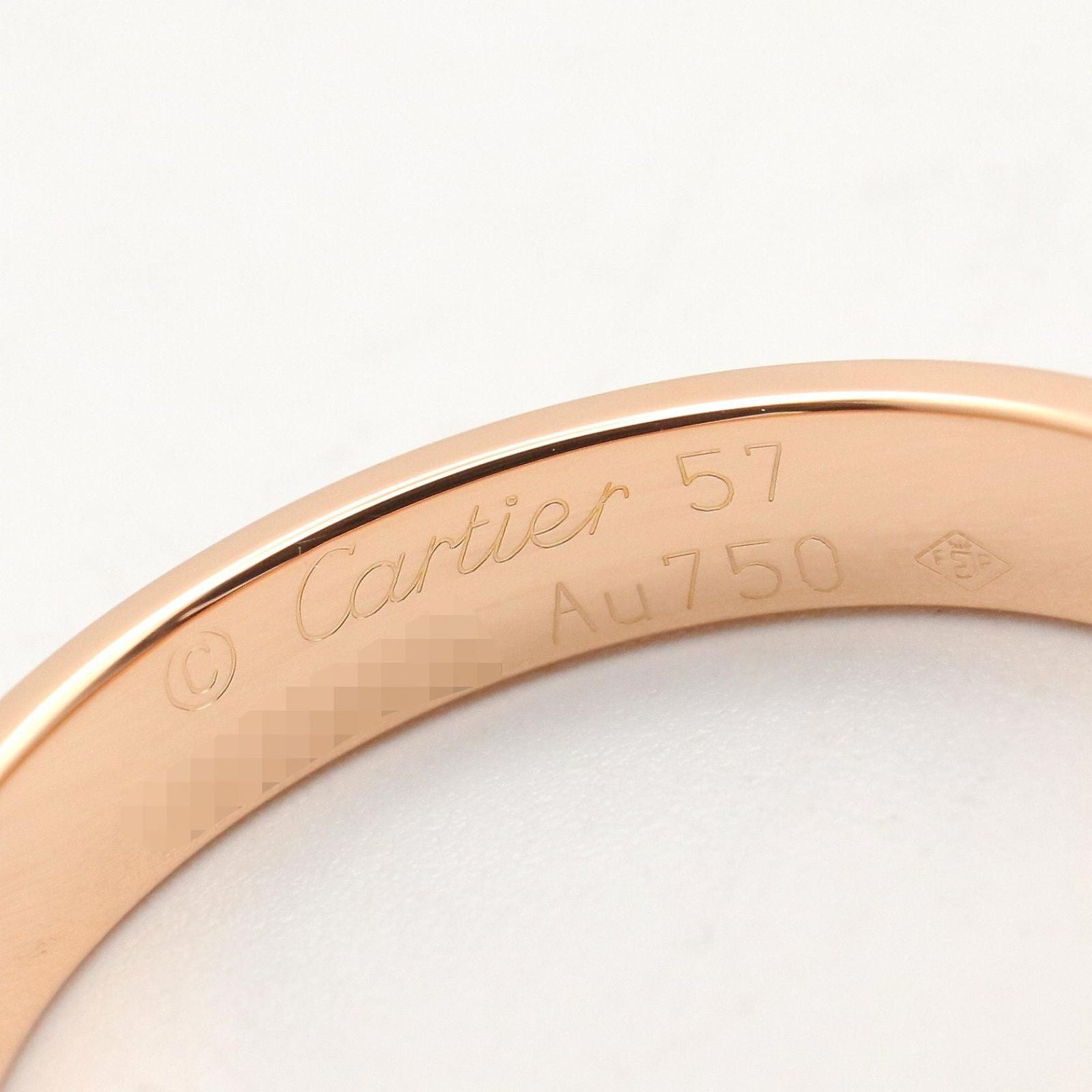 Cartier Ring B4085200 K18Pg Used A