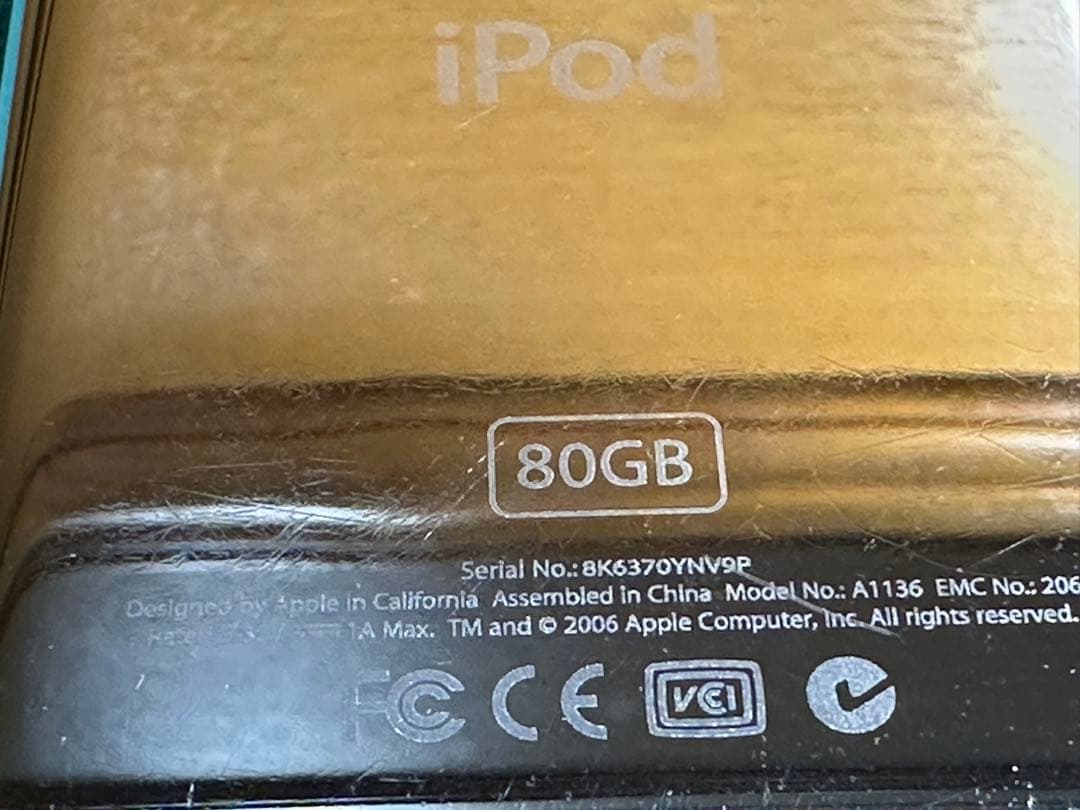 Apple Digital Audio Players Ipod Classic 5.5 80Gb Ma448J