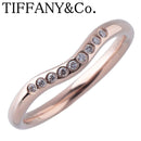 Tiffany Ring 9Pd 11 11.5 Au750Pg 26245