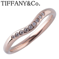 Tiffany Ring 9Pd 11 11.5 Au750Pg 26245