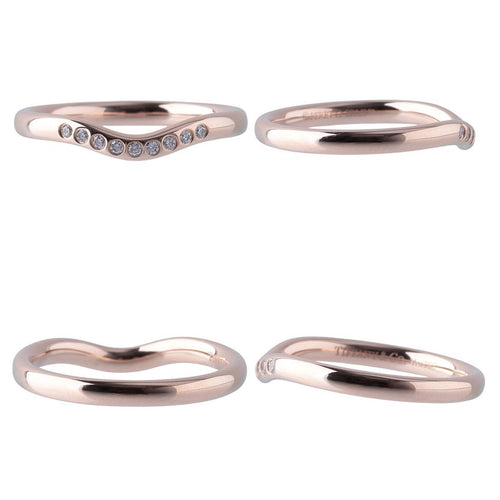 Tiffany Ring 9Pd 11 11.5 Au750Pg 26245